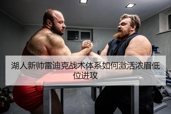 湖人新帅雷迪克战术体系如何激活浓眉低位进攻